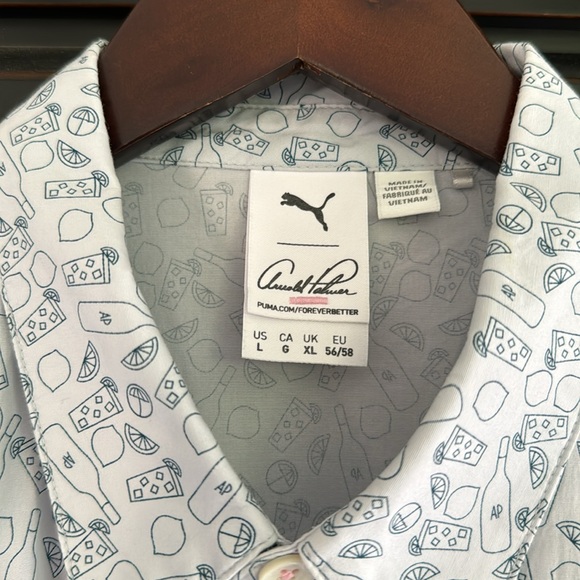 PUMA GOLF BUTTON-UP - Picture 5 of 7